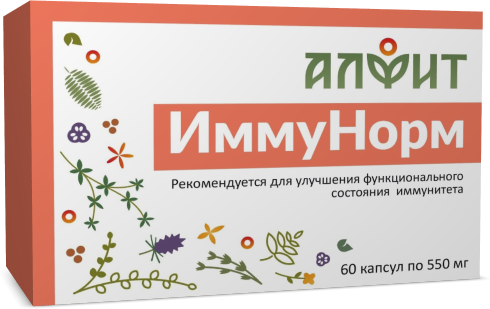 Изображение товара Иммунорм №60капс Иммунорм №60капс фотография