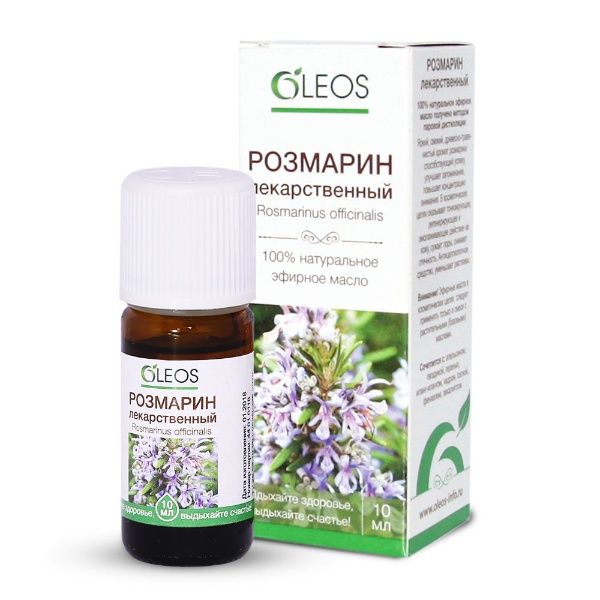 Изображение товара Эфирное масло Розмарин лекарственный Oleos 10мл Эфирное масло Розмарин лекарственный Oleos 10мл фотография