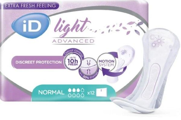 Изображение товара Прокладки урологические ID Light Advanced Normal №12 Прокладки урологические ID Light Advanced Normal №12 фотография