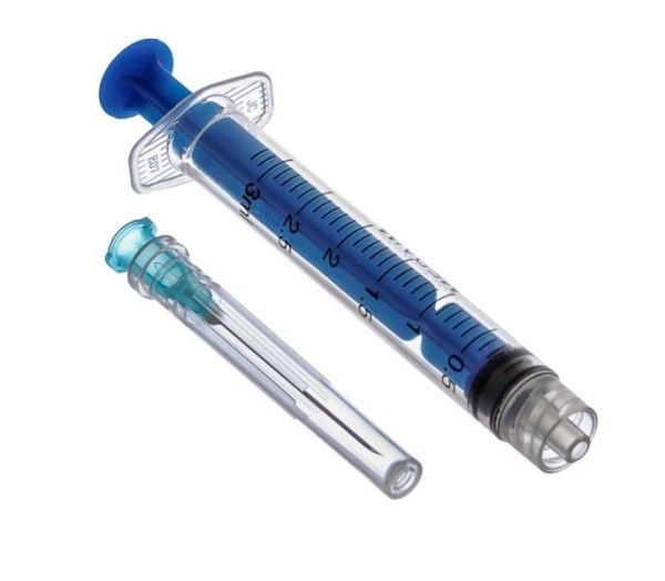 Изображение товара Шприц MedCare 3х компонентный 3мл с иглой 0,63*32мм 23g №1 Шприц MedCare 3х компонентный 3мл с иглой 0,63*32мм 23g №1 фотография
