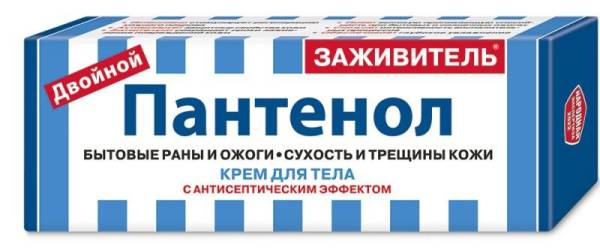 Изображение товара Крем для тела Заживитель двойной Пантенол с антисептическим эффектом 75мл Крем для тела Заживитель двойной Пантенол с антисептическим эффектом 75мл фотография