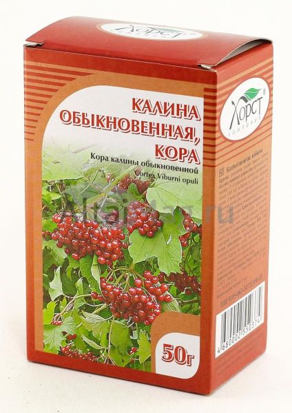 Изображение товара Калина, кора, 50 г (Хорст) Калина, кора, 50 г (Хорст) фотография